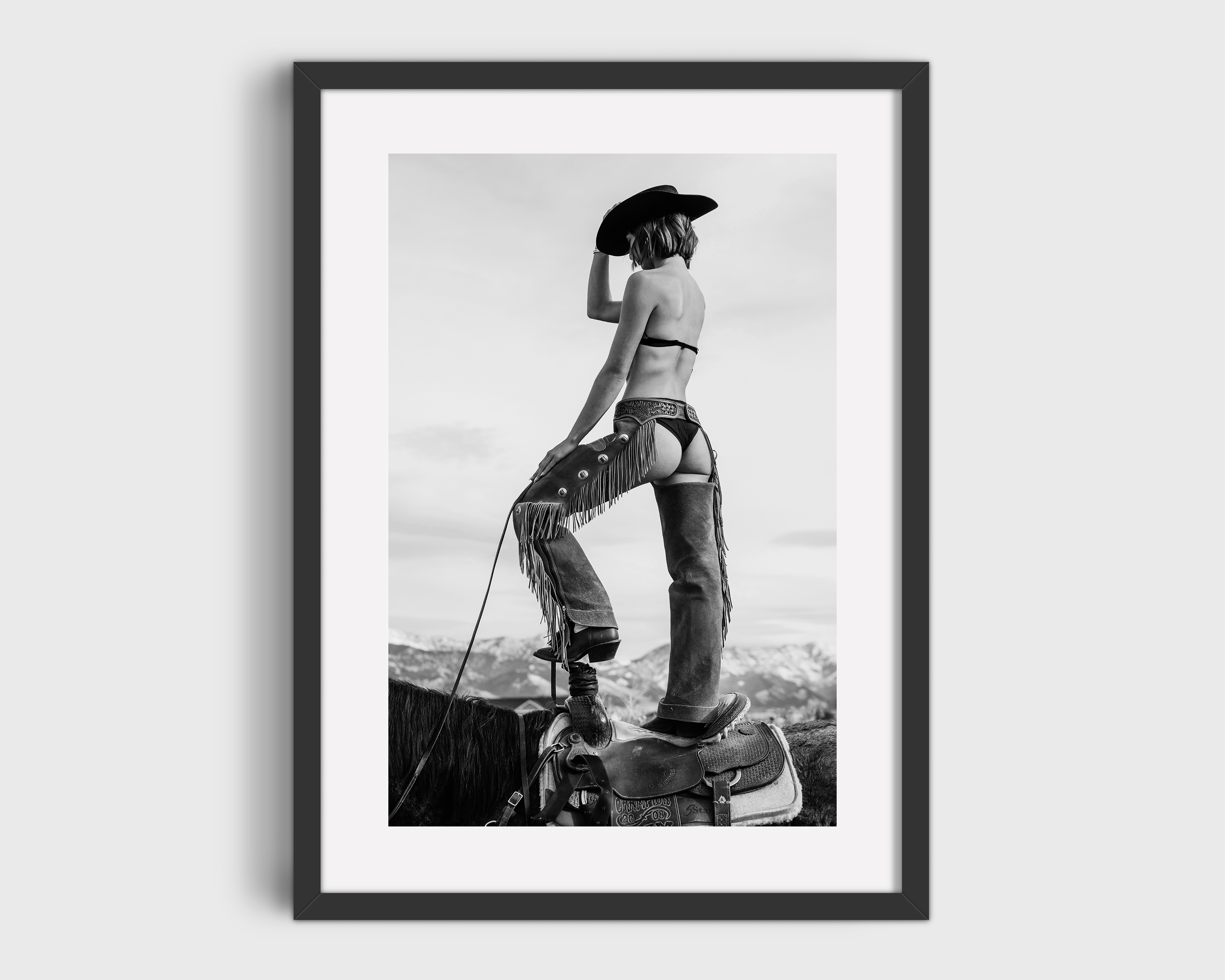 Hospitality art consultants, hospitality art, rustic lodge art, cowboy art, cowboy art black and white, cowboy art prints, Artwork for hospitality industry, corporate wall art