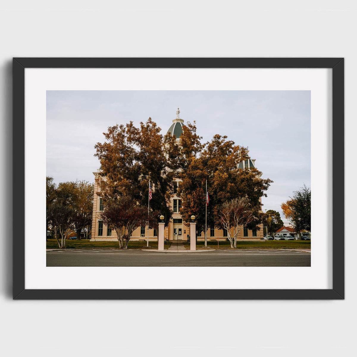 Lone Courthouse – Opal Prints